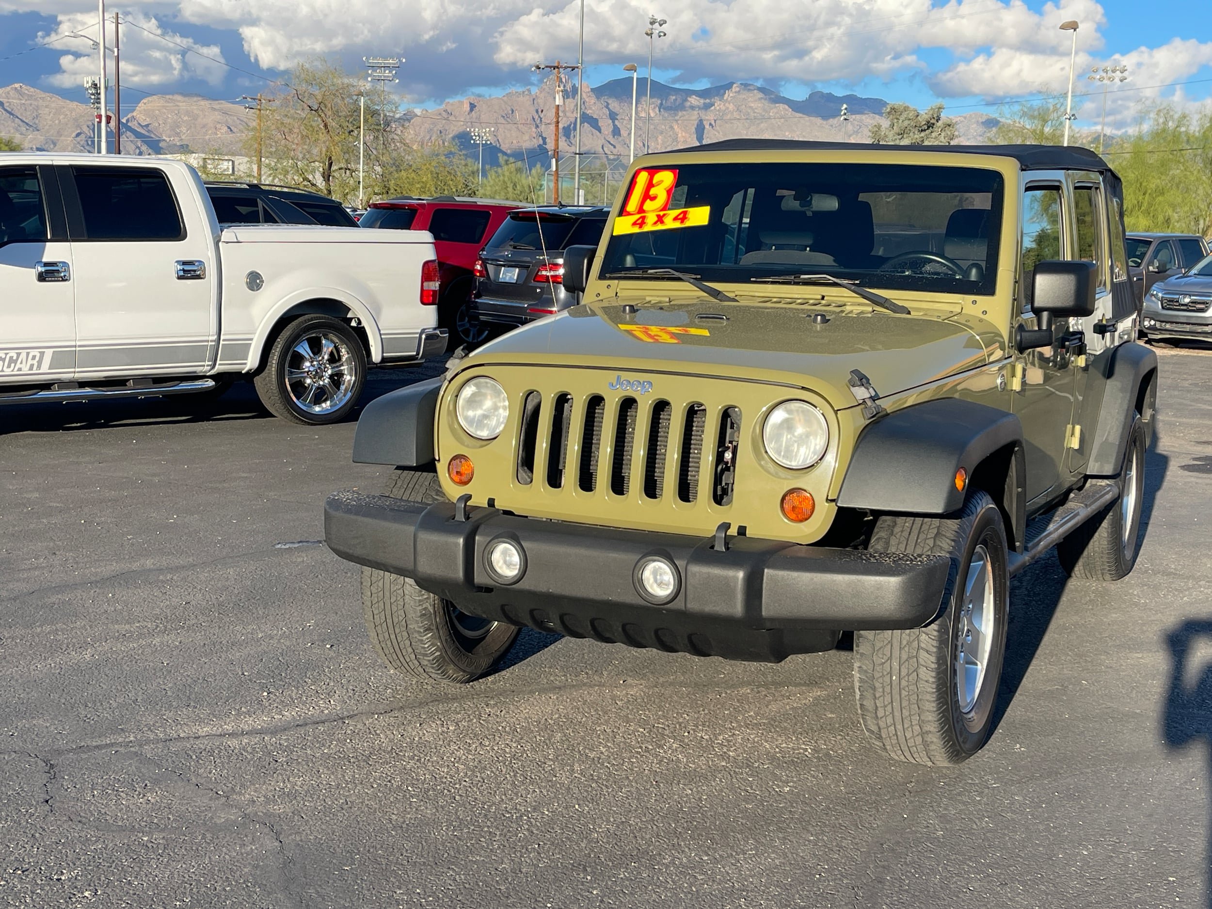 Used 2013 Jeep Wrangler Unlimited Sport w/ Mopar Black Appearance Group AWD/4WD image 8