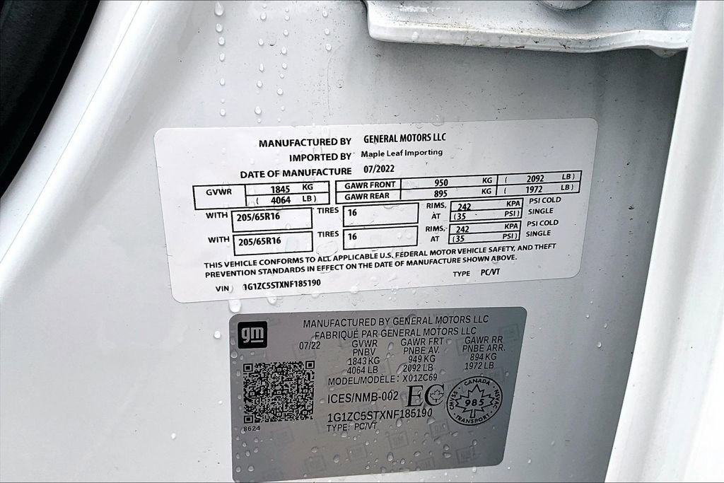 Used 2022 Chevrolet Malibu LS FWD image 17