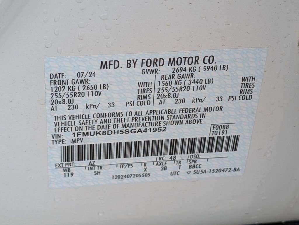 New 2025 Ford Explorer Active w/ Active Comfort Package image 58