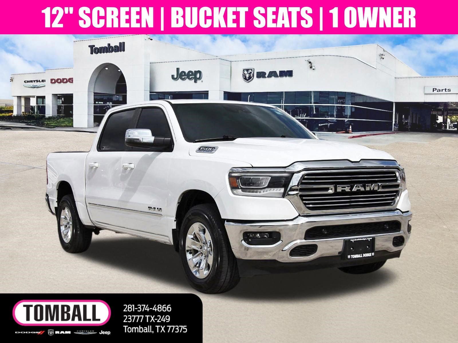 Used 2023 RAM 1500 Laramie AWD/4WD video 1