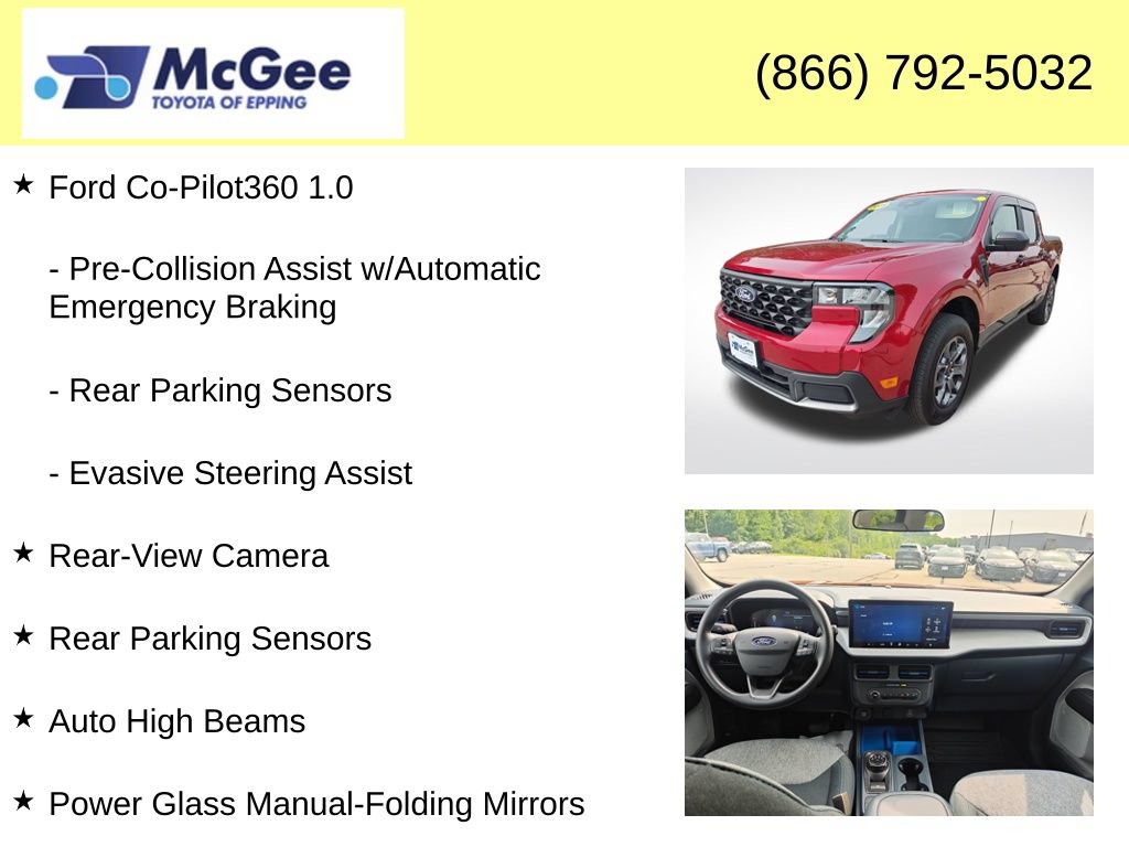 Used 2025 Ford Maverick XLT w/ Equipment Group 302A AWD/4WD image 16