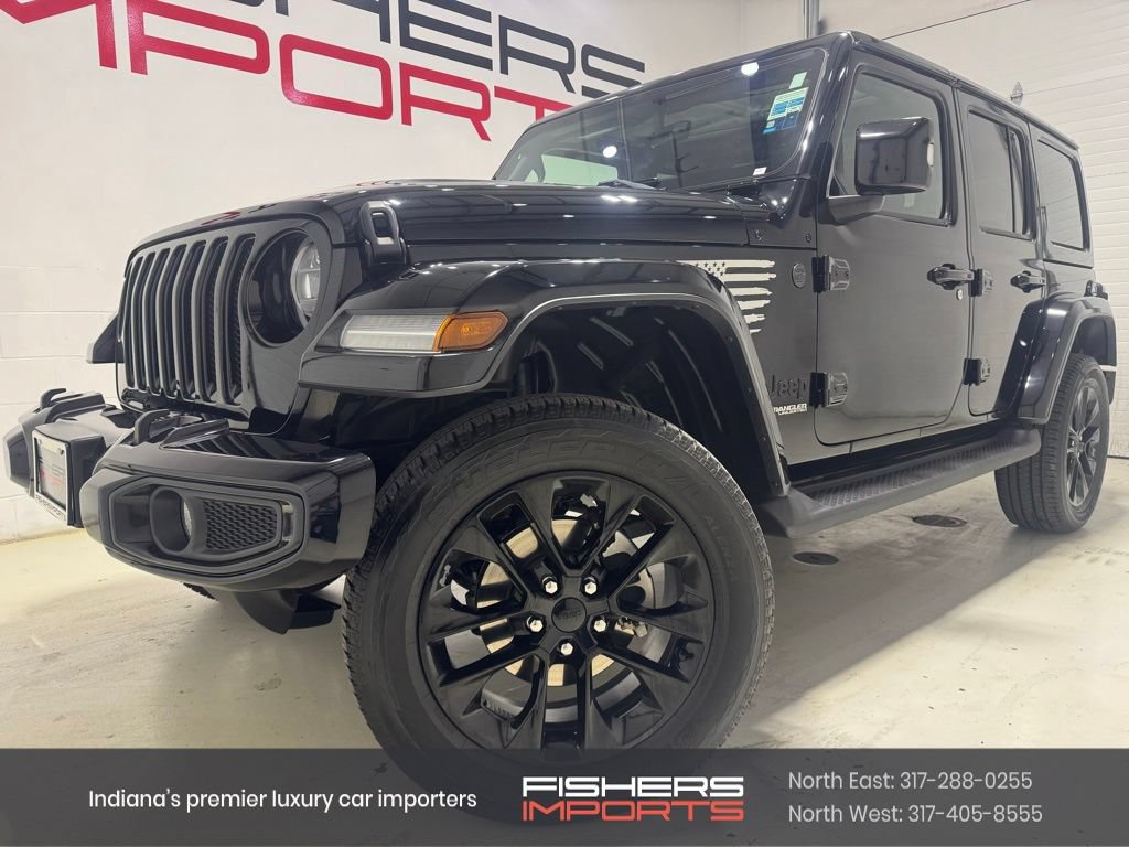 Used 2022 Jeep Wrangler Unlimited Sahara AWD/4WD image 1