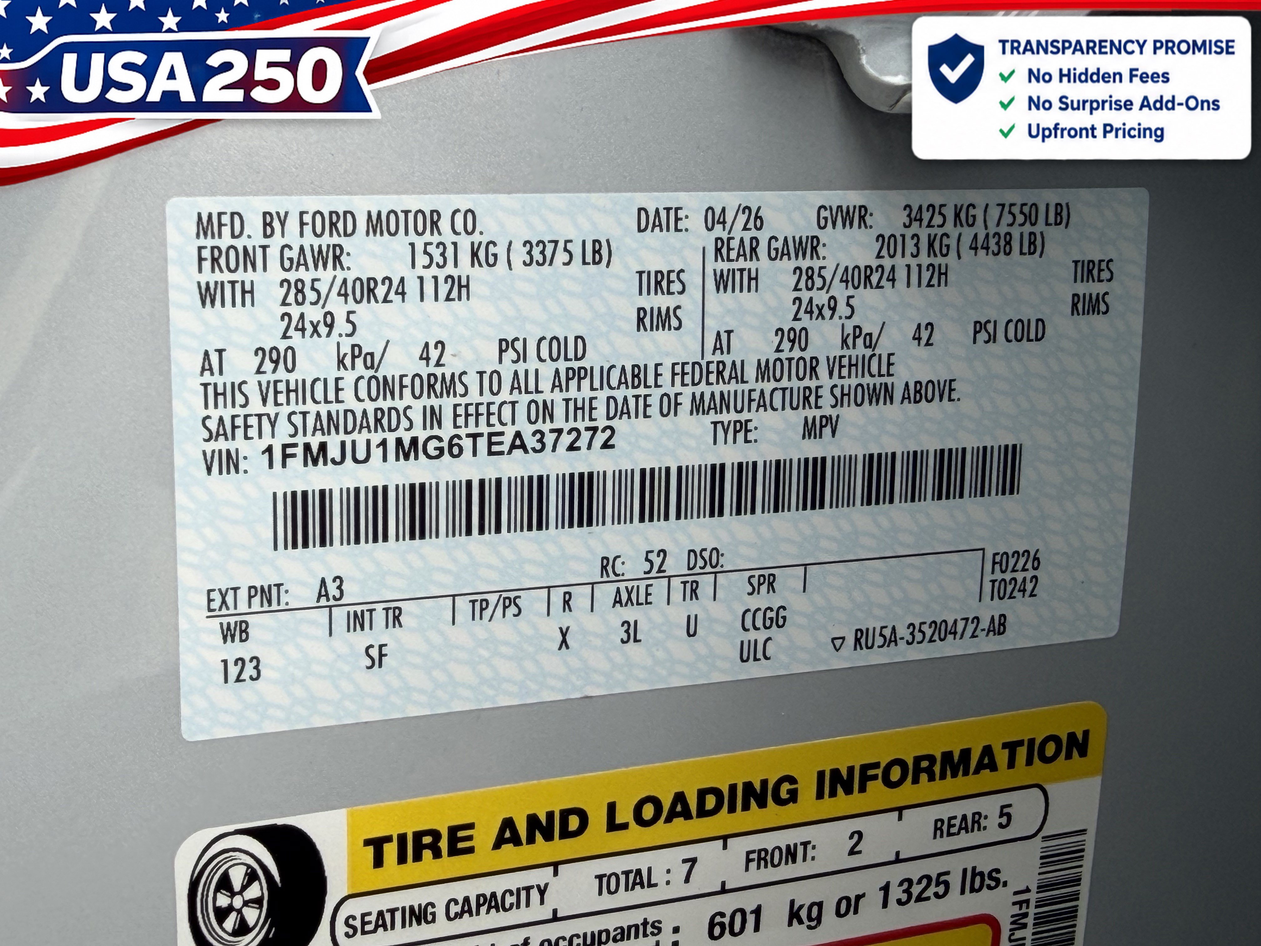 New 2026 Ford Expedition Platinum w/ Platinum Ultimate Package AWD/4WD image 26