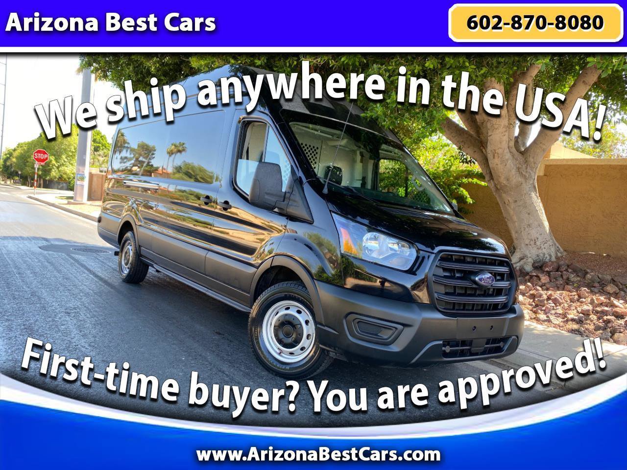 Used 2020 Ford Transit 250 148 High Roof Extended w/ Load Area Protection Package RWD image 1