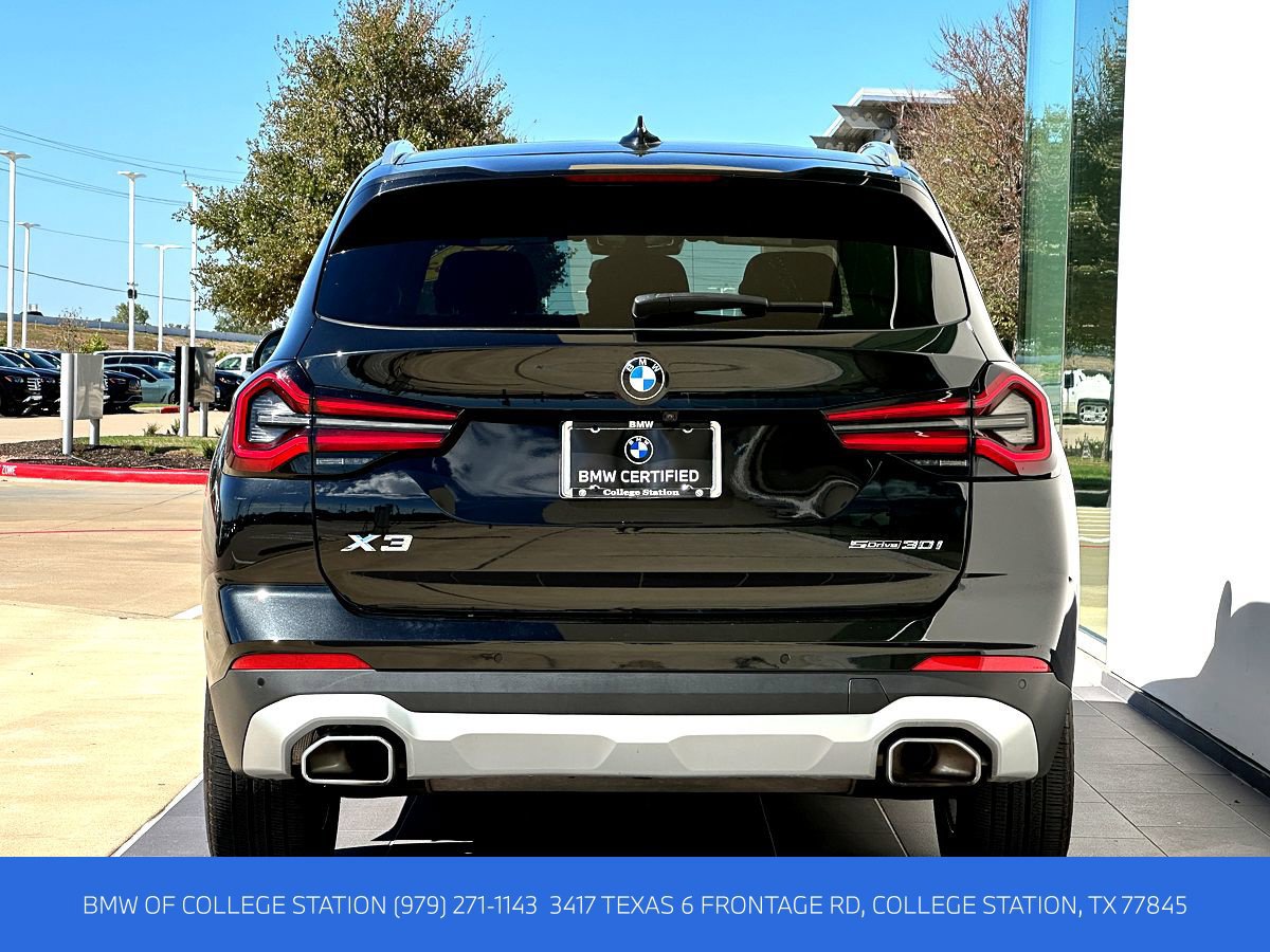 Certified 2023 BMW X3 sDrive30i w/ Premium Package w/ZPA RWD image 6