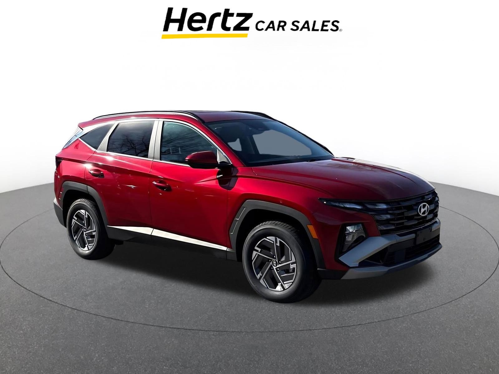 Used 2025 Hyundai Tucson Blue image 1