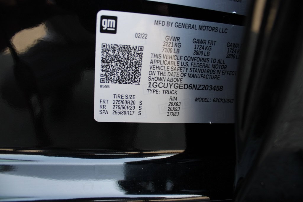 Used 2022 Chevrolet Silverado 1500 LTZ AWD/4WD image 28