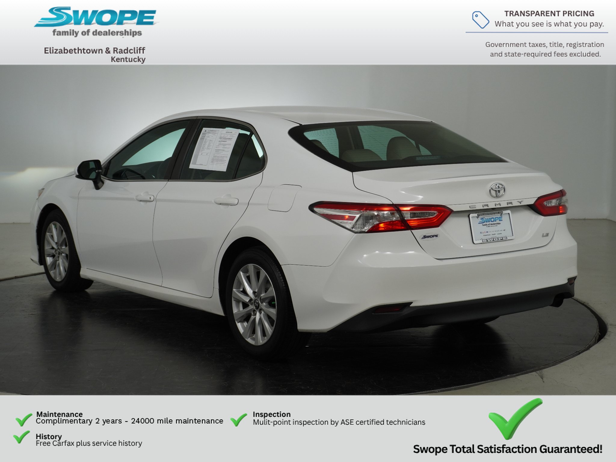 Used 2018 Toyota Camry LE FWD image 5