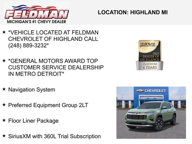 New 2026 Chevrolet Equinox LT w/ LPO, Floor Liner Package image 3