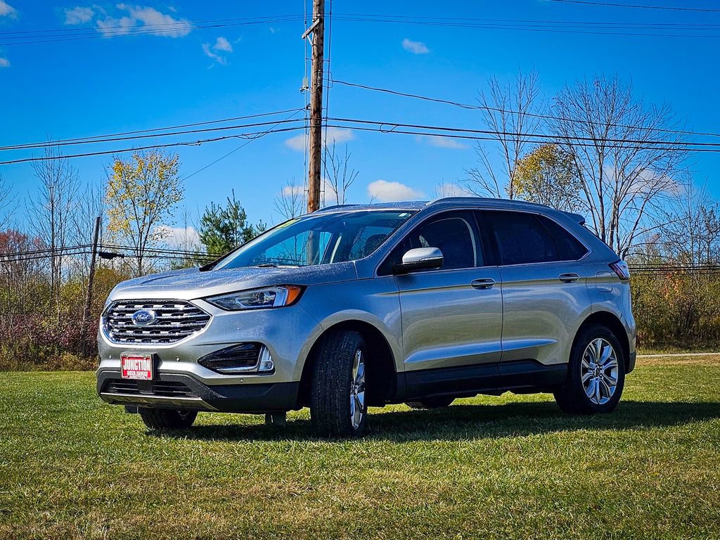 Used 2021 Ford Edge Titanium w/ Class II Trailer Tow Package image 8