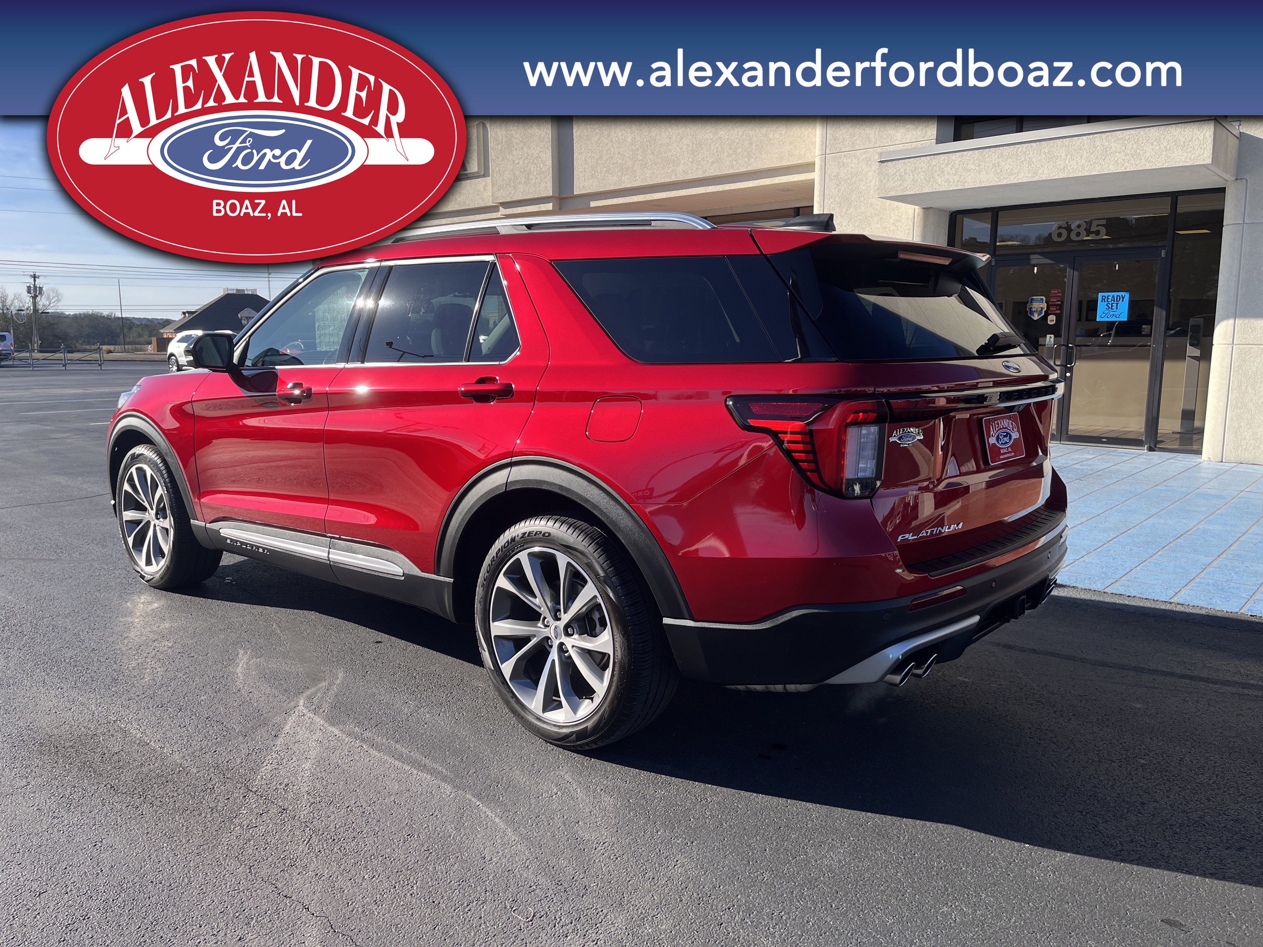Used 2025 Ford Explorer Platinum w/ Ultimate Package RWD image 2