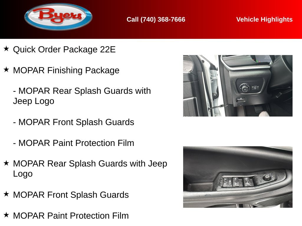 Used 2025 Jeep Grand Cherokee L Limited w/ MOPAR Finishing Package AWD/4WD image 12