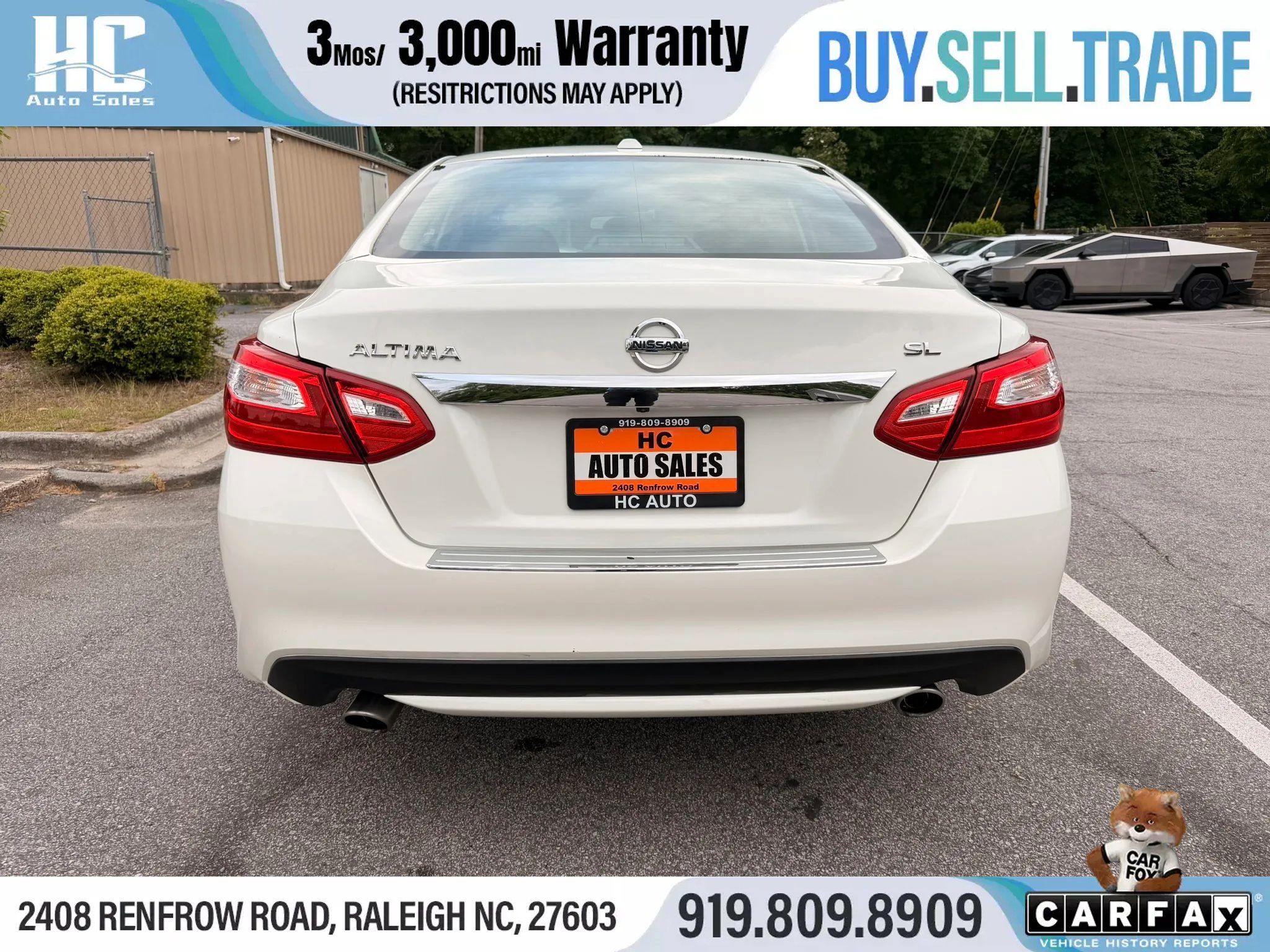 Used 2016 Nissan Altima 2.5 SL w/ 2.5 Technology w/LED Package FWD image 4
