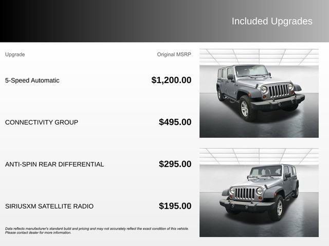 Used 2013 Jeep Wrangler Unlimited Sport w/ Connectivity Group image 4