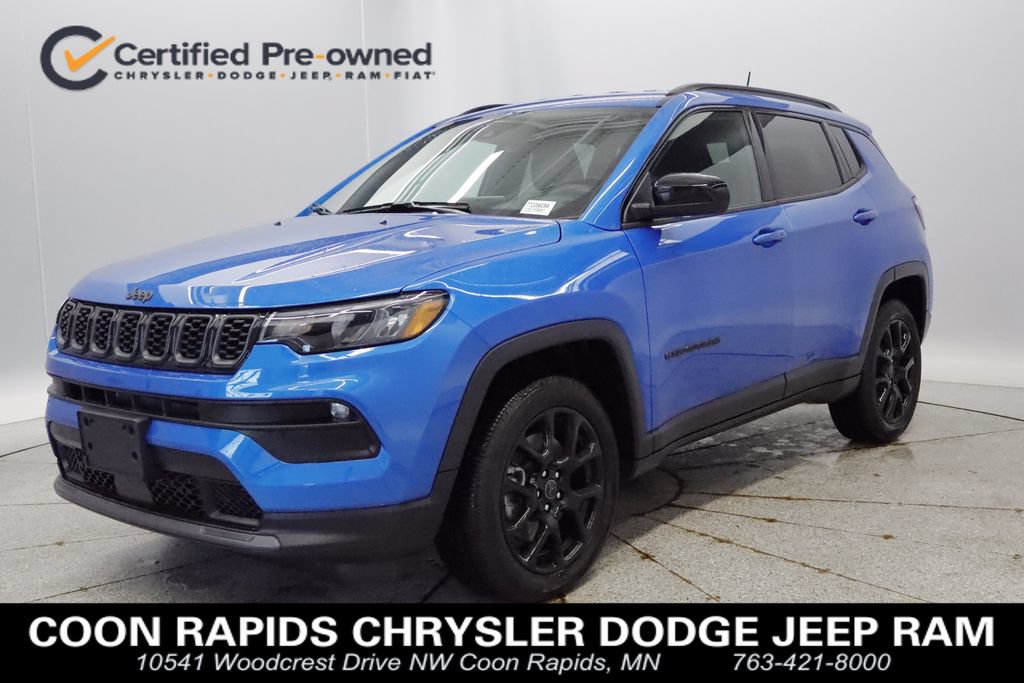 Certified 2026 Jeep Compass Latitude w/ Quick Order Package 29K AWD/4WD image 1