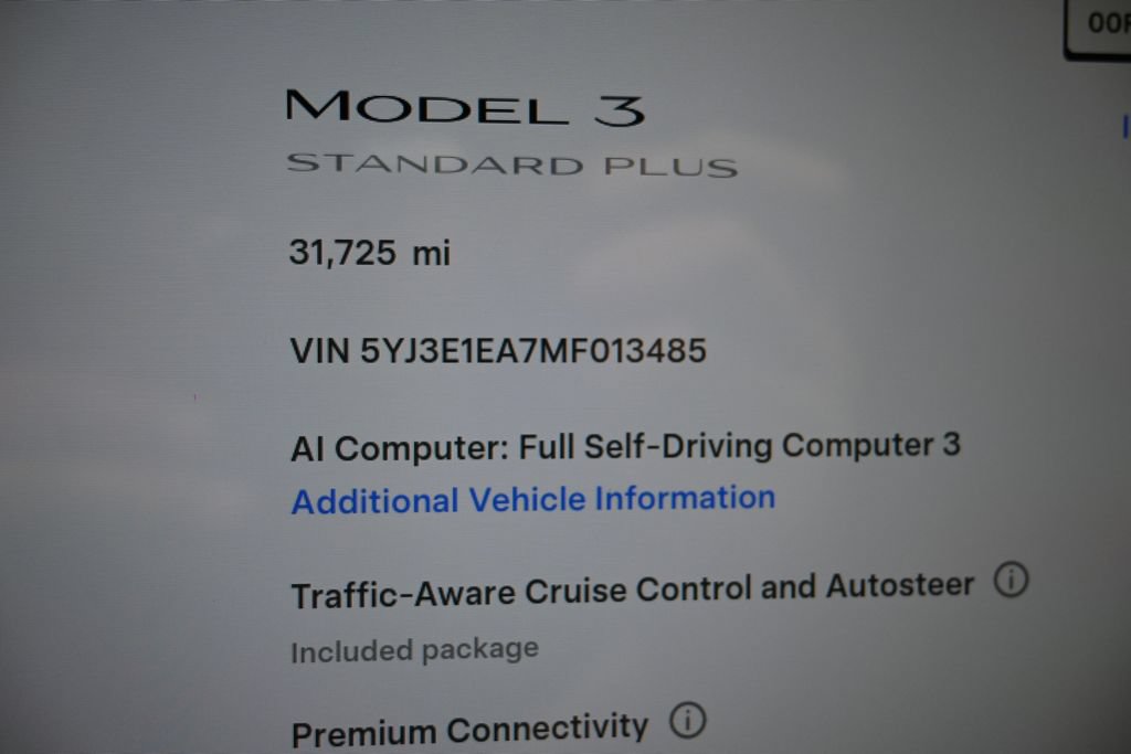 Used 2021 Tesla Model 3 Standard Range Plus RWD image 25