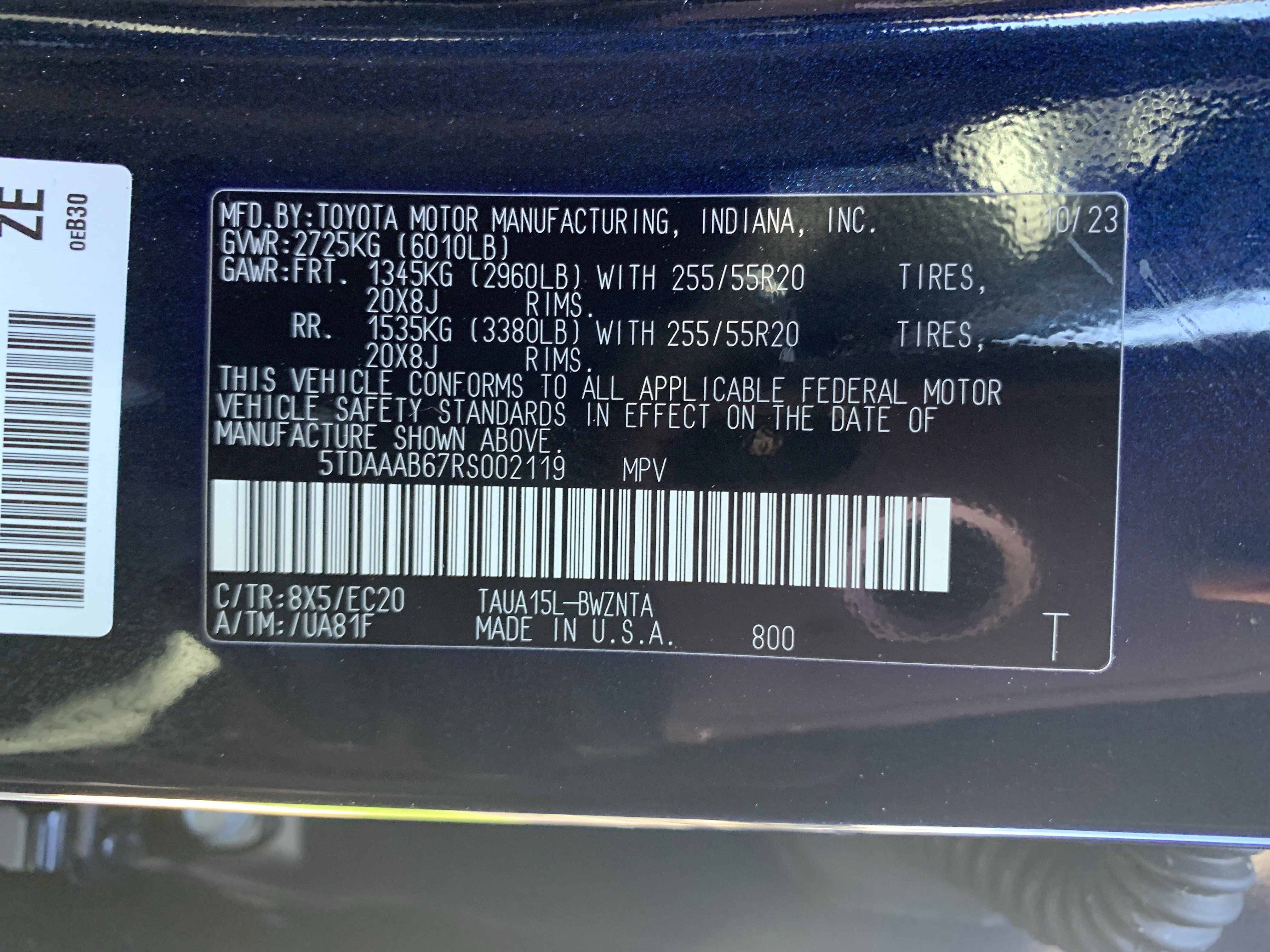 Certified 2024 Lexus TX 350 AWD image 36