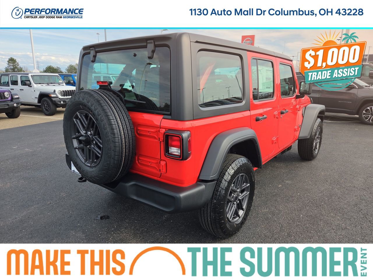 New 2026 Jeep Wrangler Unlimited Sport AWD/4WD image 7