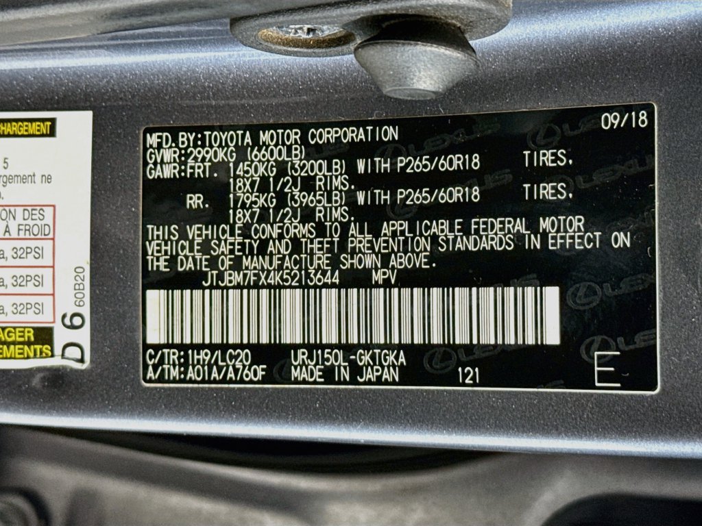 Used 2019 Lexus GX 460 Premium AWD/4WD image 36
