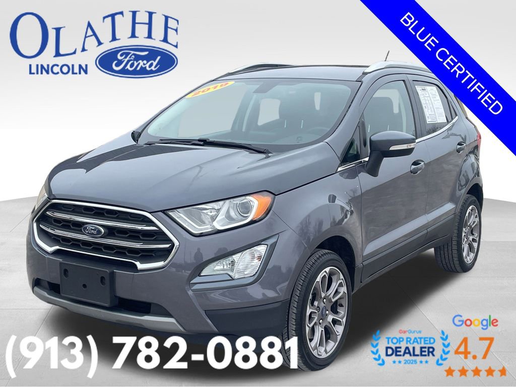 Certified 2019 Ford EcoSport Titanium