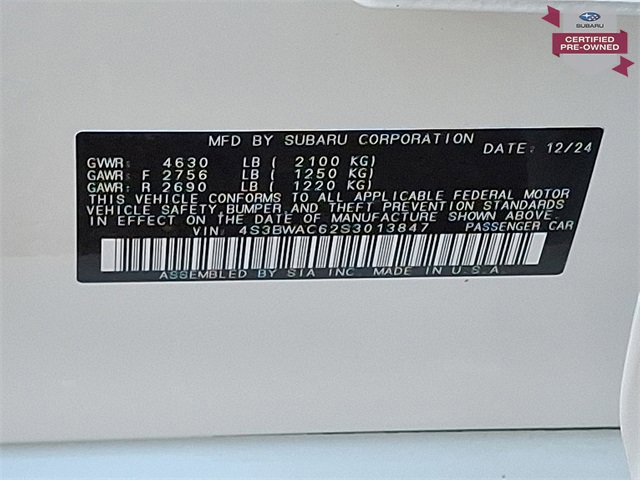 Certified 2025 Subaru Legacy Premium image 22
