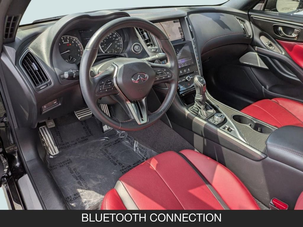Certified 2022 INFINITI Q60 Red Sport 400 w/ Carbon Fiber Package image 13