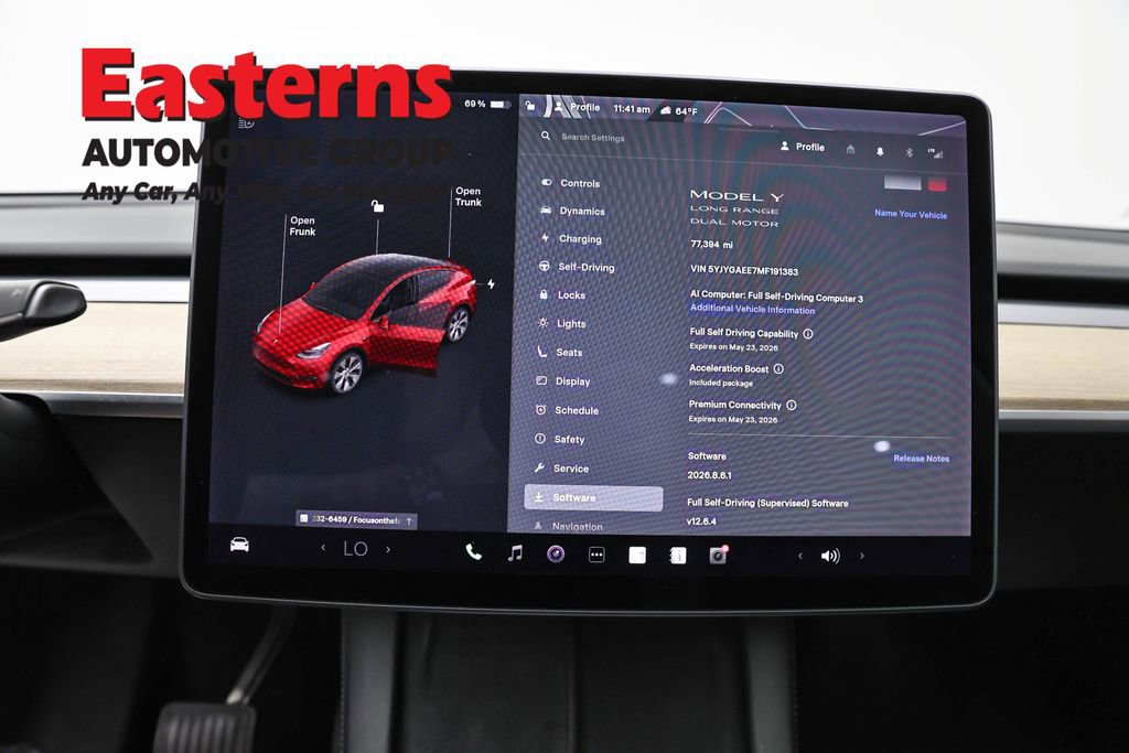 Used 2021 Tesla Model Y Long Range AWD/4WD image 12