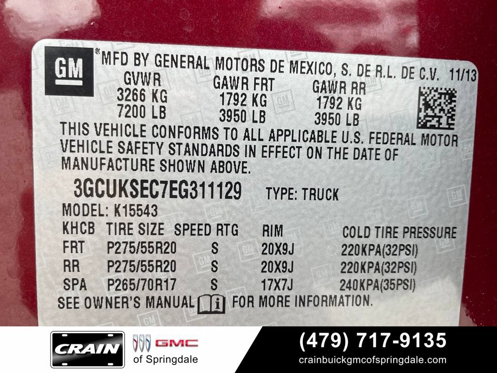 Used 2014 Chevrolet Silverado 1500 LTZ Z71 w/ LTZ Plus Package AWD/4WD image 33