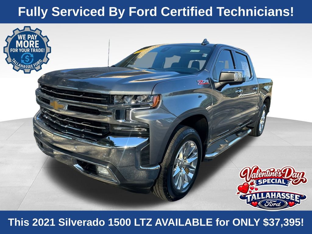 Used 2021 Chevrolet Silverado 1500 LTZ w/ LTZ Premium Package