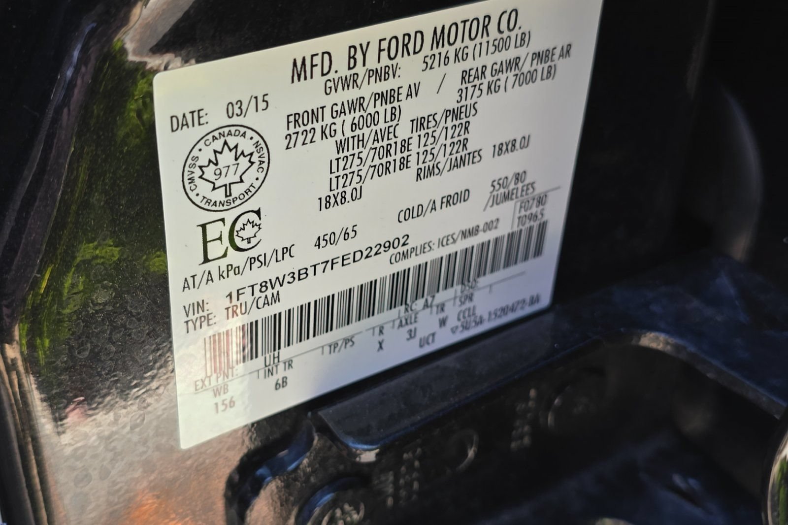 Used 2015 Ford F350 Lariat w/ FX4 4x4 Off Road Package image 27