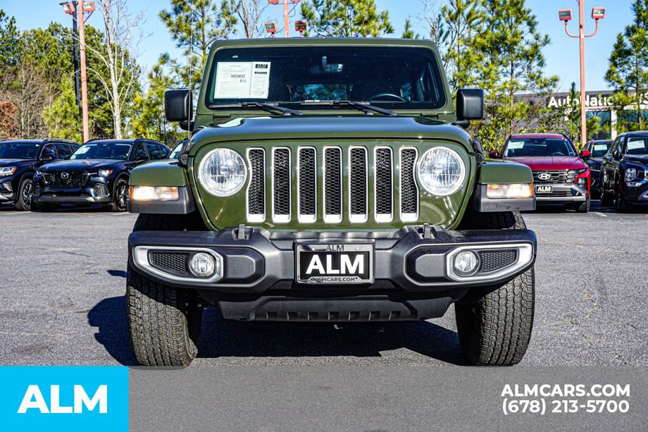 Used 2022 Jeep Wrangler Unlimited Sahara w/ Dual Top Group image 10