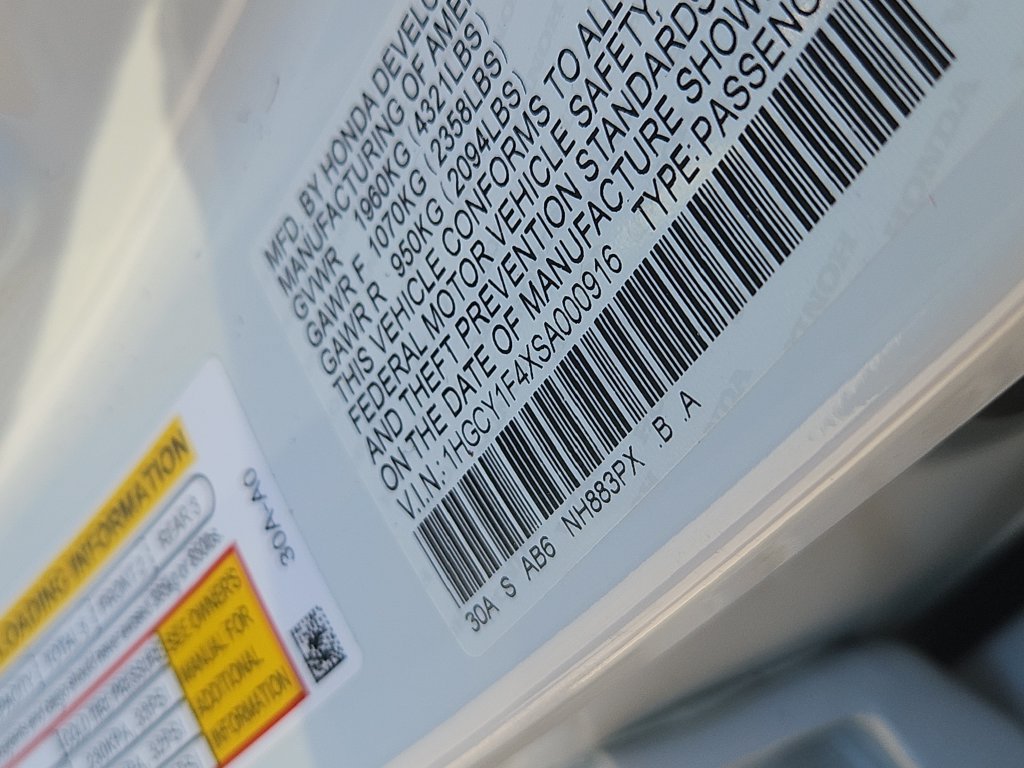 Certified 2025 Honda Accord SE image 14