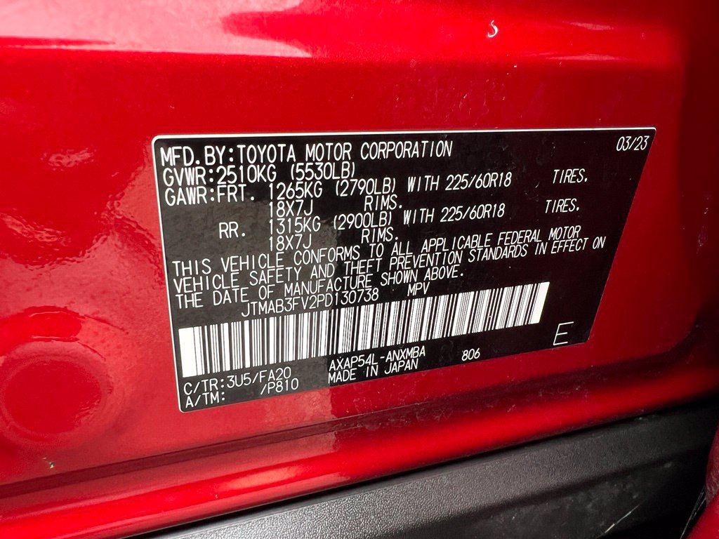 Certified 2023 Toyota RAV4 SE w/ Weather & Moonroof Package AWD/4WD image 48