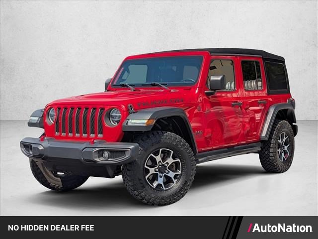 Used 2021 Jeep Wrangler Unlimited Rubicon w/ LED Lighting Group AWD/4WD image 1