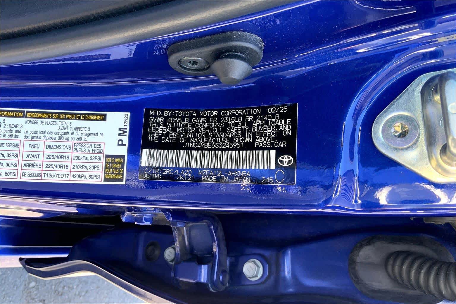 Certified 2025 Toyota Corolla XSE FWD image 34