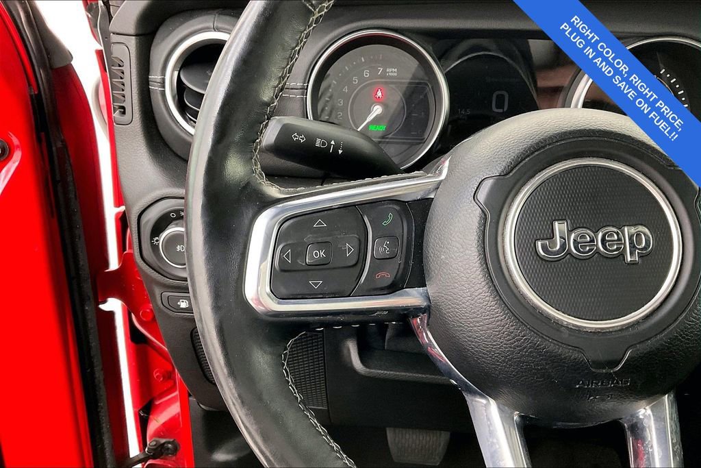 Used 2021 Jeep Wrangler Unlimited Sahara 4xe w/ Cold Weather Group image 27