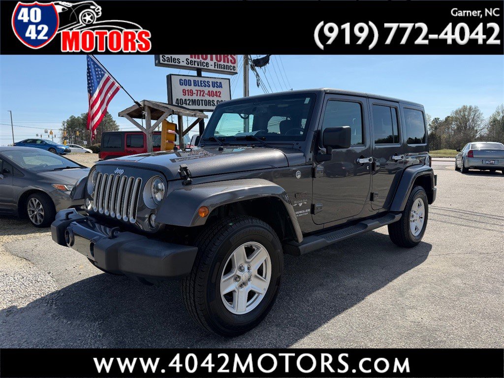Used 2016 Jeep Wrangler Unlimited Sahara image 1
