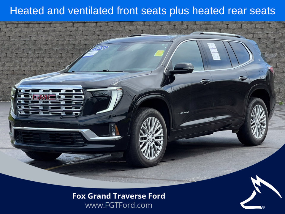 Used 2024 GMC Acadia Denali w/ LPO, Floor Liner Package AWD/4WD image 1