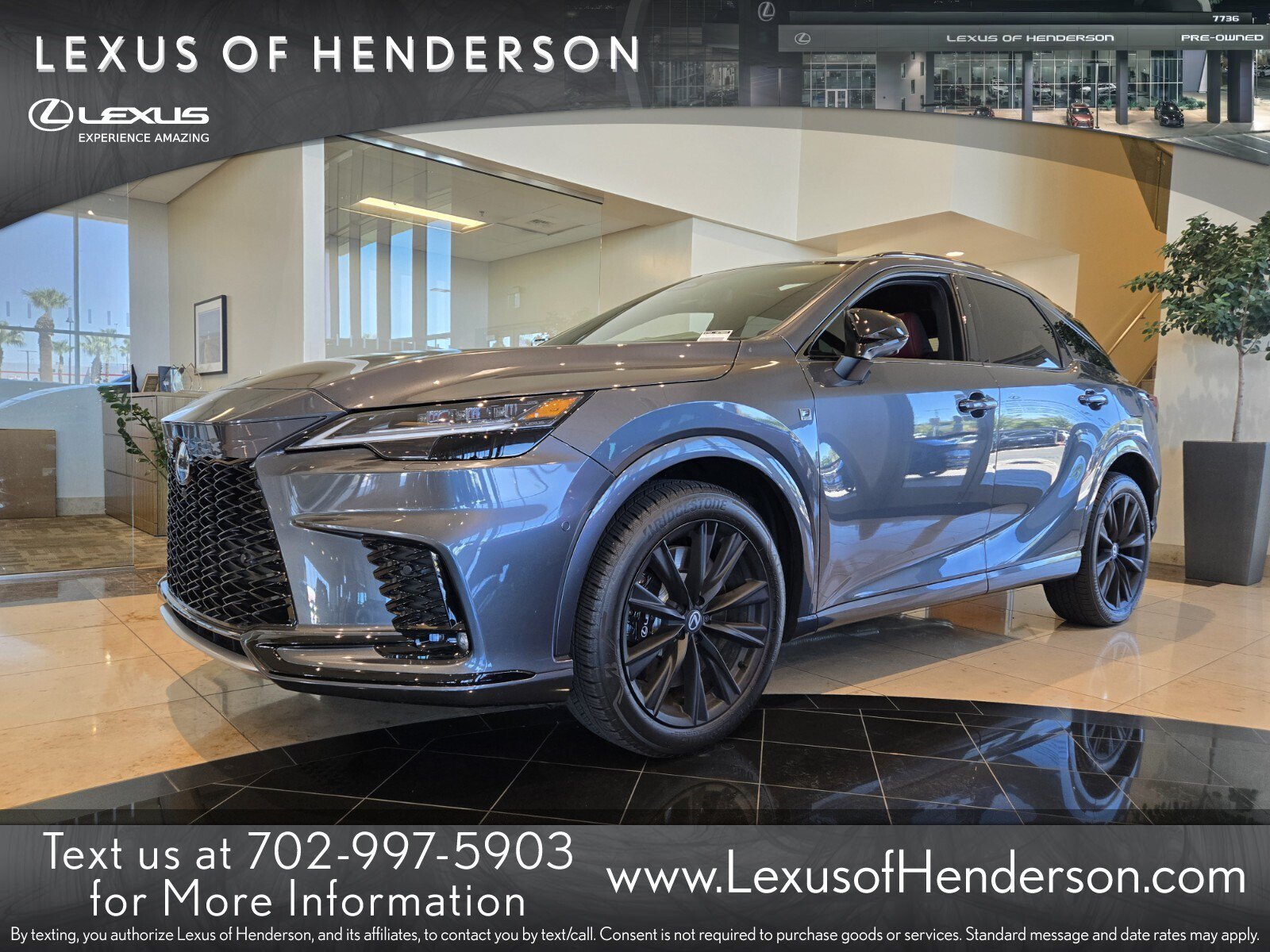 New 2026 Lexus RX 500h F Sport