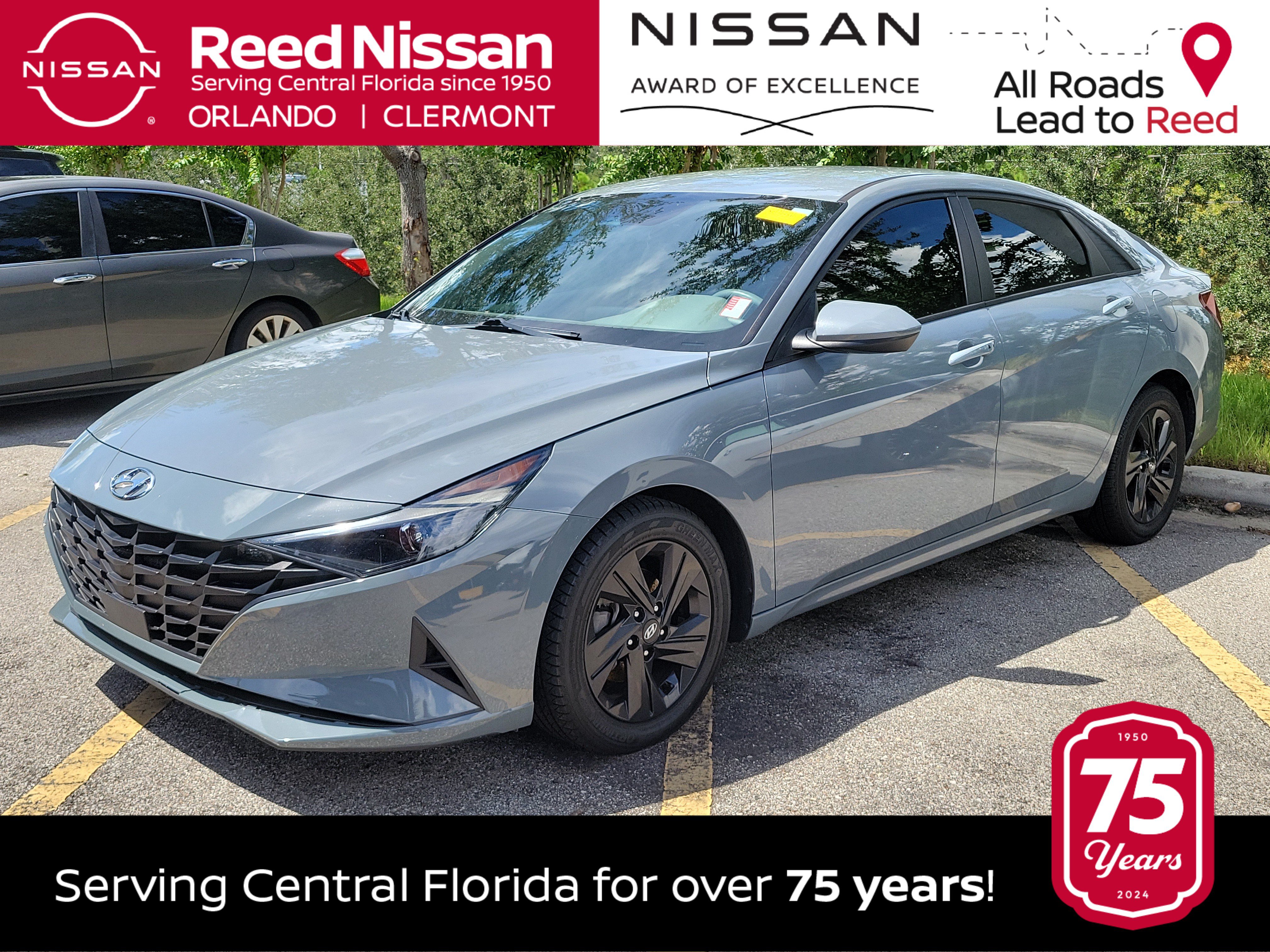 Used 2021 Hyundai Elantra SEL w/ Convenience Package FWD image 1