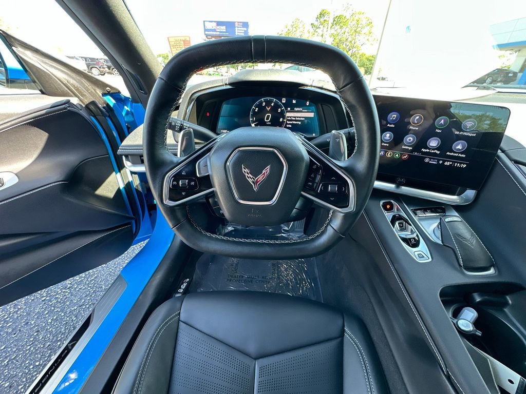 Used 2023 Chevrolet Corvette Stingray Preferred Cpe w/ Body-Color Dual Roof Package RWD image 22