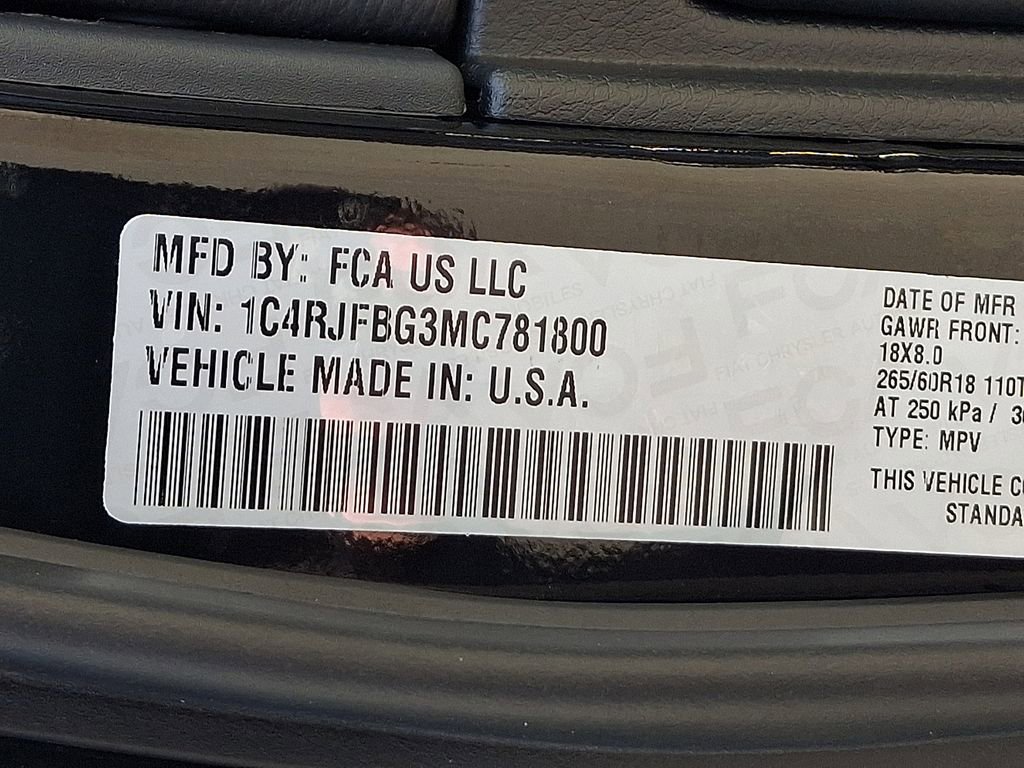 Used 2021 Jeep Grand Cherokee Limited AWD/4WD image 27