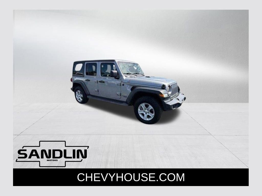 Used 2020 Jeep Wrangler Unlimited Sport S AWD/4WD image 1