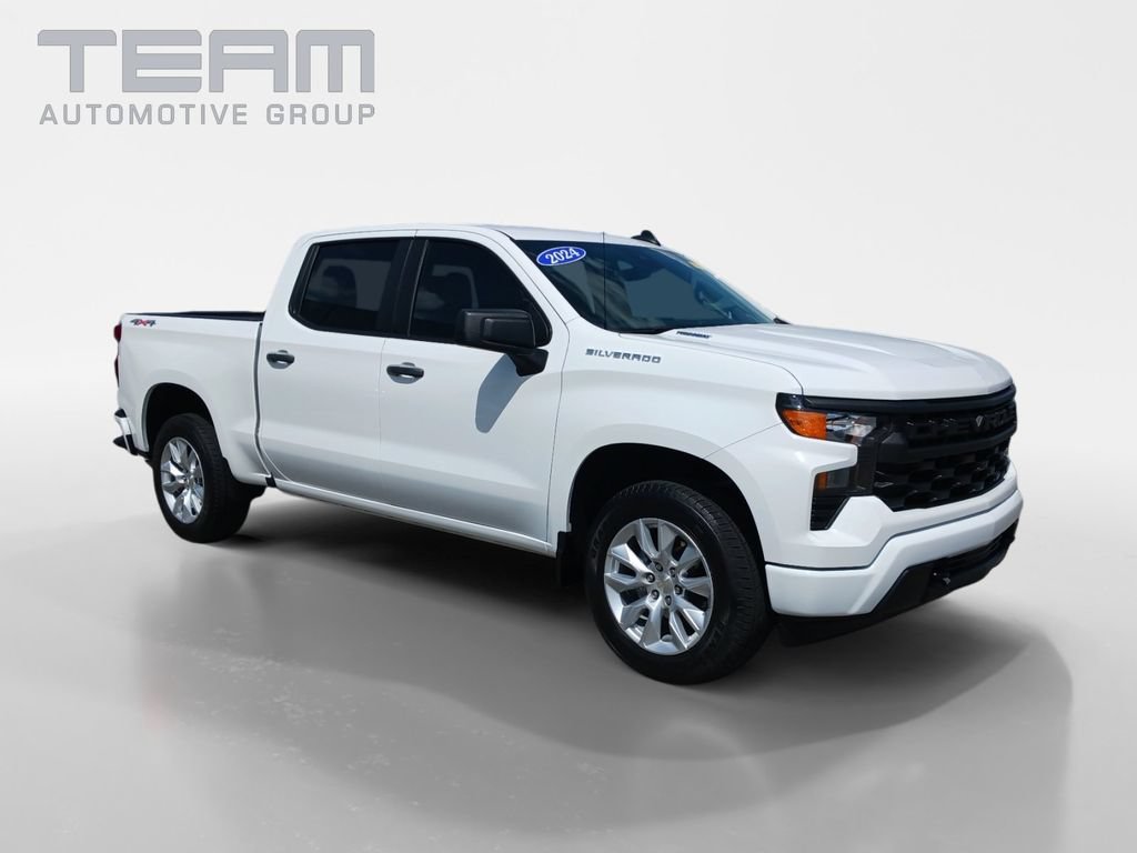 Used 2024 Chevrolet Silverado 1500 Custom AWD/4WD image 1