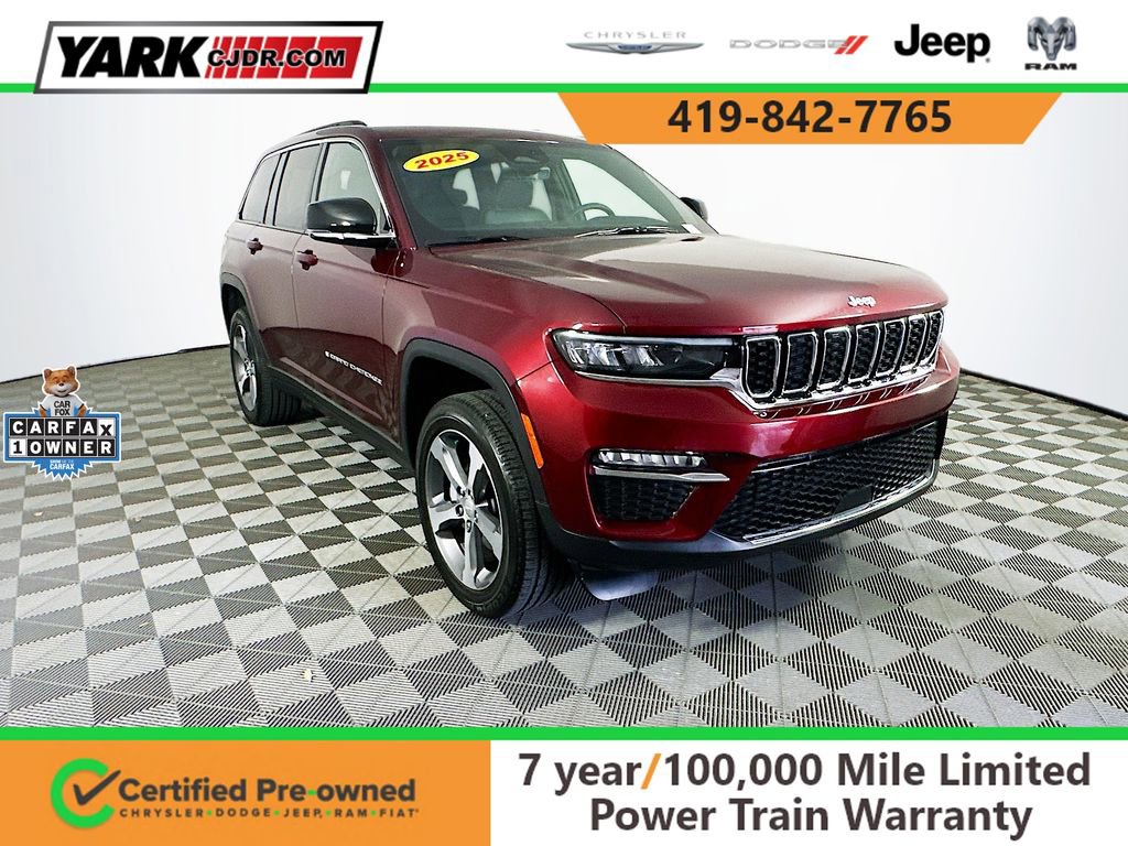 Certified 2025 Jeep Grand Cherokee Limited image 1