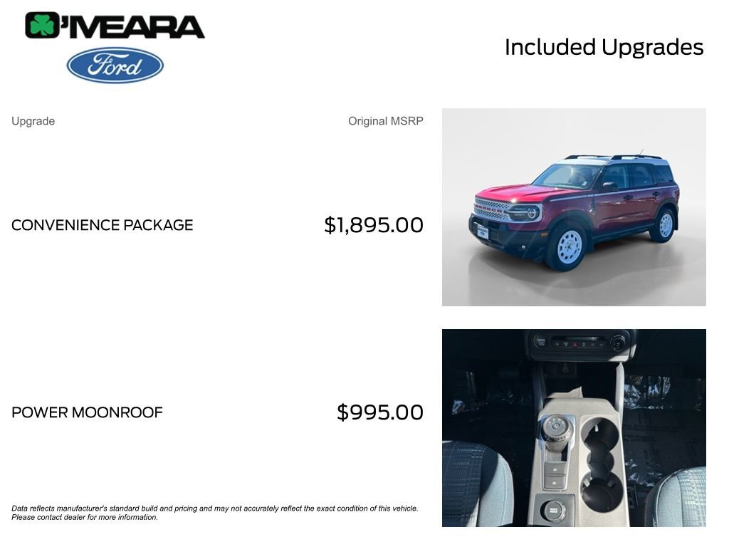 Used 2025 Ford Bronco Sport Heritage w/ Convenience Package image 4