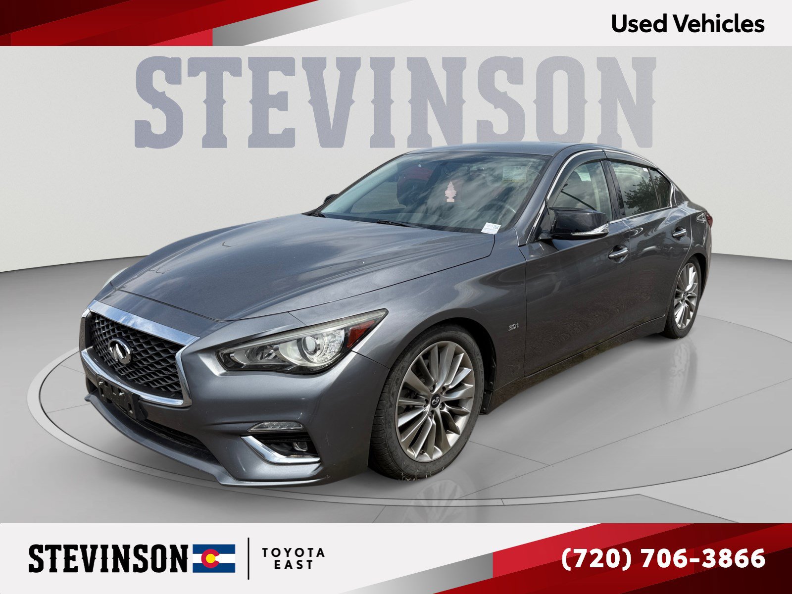 Used 2018 INFINITI Q50 Luxe w/ Essential Package (3.0T Luxe) AWD/4WD image 1