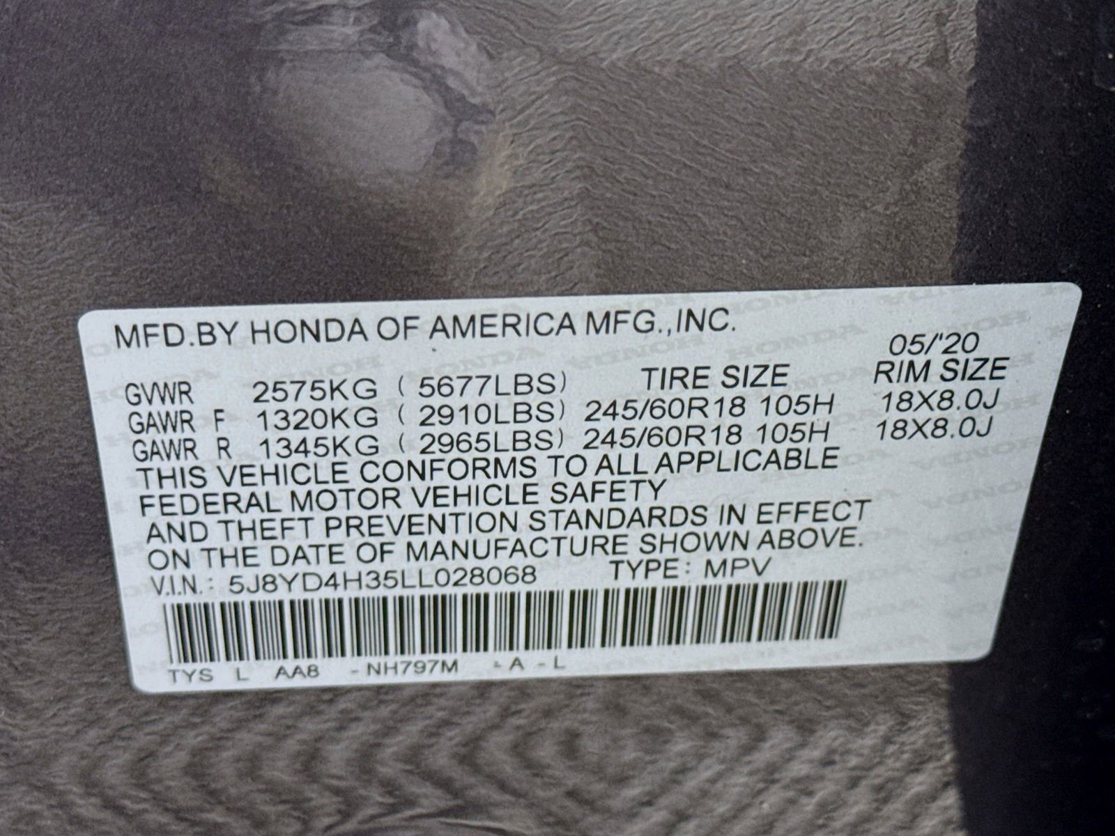 Used 2020 Acura MDX SH-AWD image 31