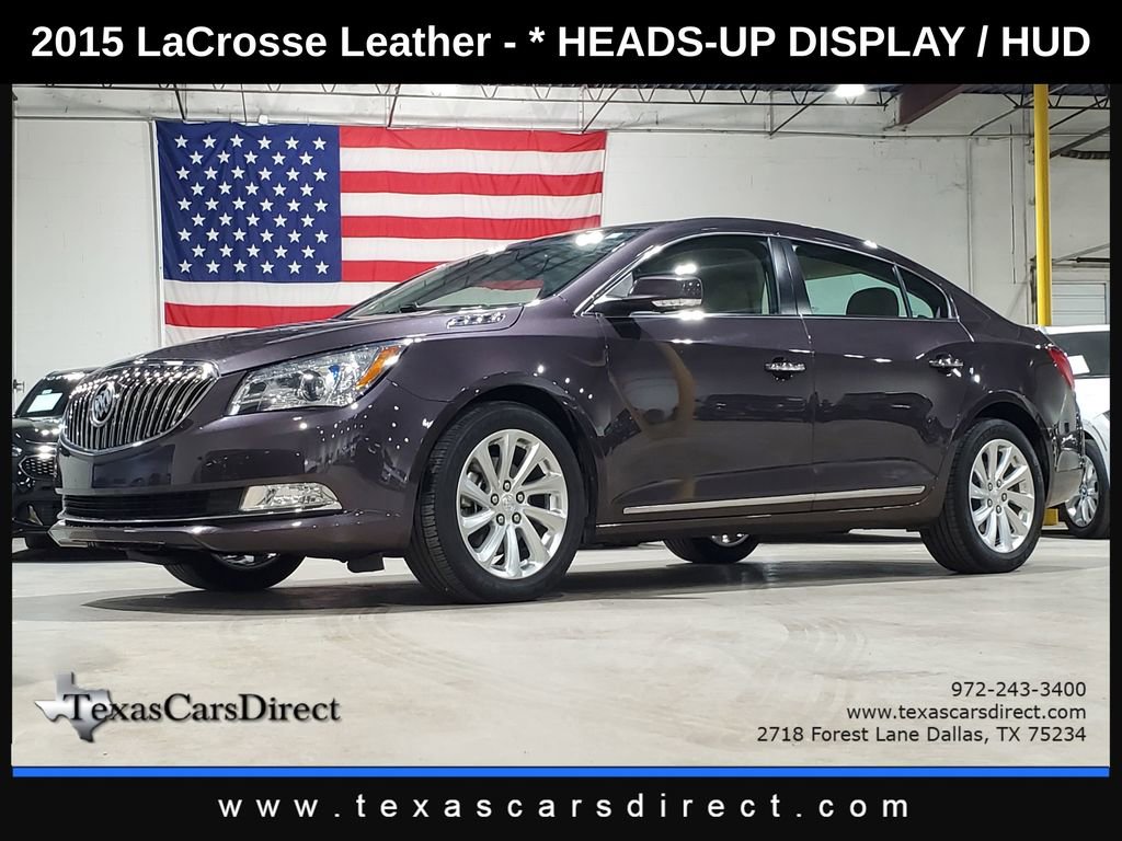 Used 2015 Buick LaCrosse Leather w/ Experience Buick Package