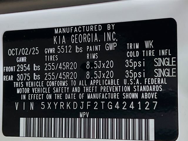 New 2026 Kia Sorento SX image 35